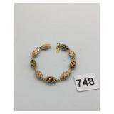 JACKIE KENNEDY ROYAL EGG REPLICA BRACELET GOLD