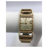 LORD ELGIN WRIST WATCH 14K GOLD FILLED STRETCH