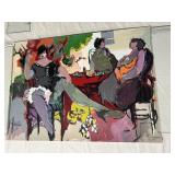TARKAY SILKSCREEN ON PAPER, 'THREE WOMEN',