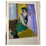 ITZCHAK TARKAY - 'COSETTE' LIMITED ED SILKSCREEN,