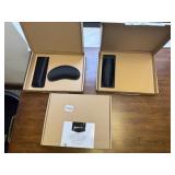 AMAZON BASICS GEL MOUSE & KEYBOARD WRIST RESTS.