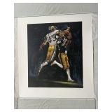 MERRI CORNING LTD ED LITHOGRAPH, SUPER BOWL XIV