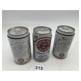 3 IRON CITY BEER CANS