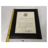 UNITED STATES OF AMERICA FRAMED ARMED FORCES
