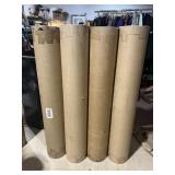 4 LARGE MAILING TUBES