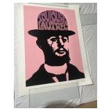 PETER MAX SILKSCREEN, 'TOULOUSE LAUTREC PINK',