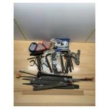 ASSORTED MECHANICS TOOLS, HEX KEY WRENCHES, METAL