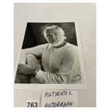KENNY ROGERS AUTOGRAPHED PHOTOGRAPH W/ ROGERS