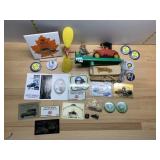 ANTIQUE CAR COLLECTIBLES W/ AACA TILE, MODEL T