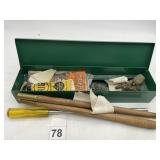 HOPPE'S 16 GAUGE SHOTGUN CLEANING OUTFIT, METAL