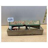 C.C.B.CO. VTG JOINTED FISHING LURES, ORIGINAL
