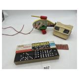 HALSAM DRAGON DOMINOES, VIEW-MASTER VIEWER,