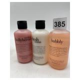 PHILOSOPHY SHAMPOO, SHOWER GEL & BUBBLE BATH,