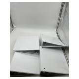 WHITE RING BINDERS