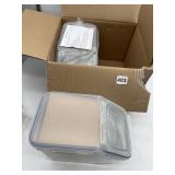 LOCK & LOCK PLASTIC DRY FOOD CONTAINERS, AIRTIGHT