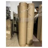 LARGE CARDBOARD MAILING AND STORAGE TUBES W/