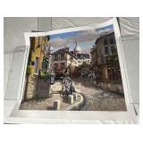 S. SAM PARK LTD ED SILKSCREEN 'MONTMARTRE' W/