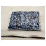 G BY GIULIANA SNAKESKIN PRINT TOP, SIZE 3X, BLUE