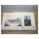 VTG TWA TRANS WORLD AIRLINES TRAVEL PRINTS,
