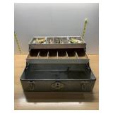 WALTON PRODUCTS GRIPLOC METAL TACKLE BOX W/