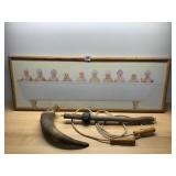 ANNE GEDDES FRAMED PRINT, BABIES IN BATHTUB,