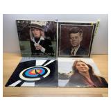 ASSORTED LP RECORDS, ROD STEWART A NIGHT ON THE