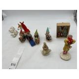 LIBERMAN VTG JAPAN CHRISTMAS FIGURES, ELVES,