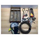 KWIKEE ELECTRICAL MODULE, WOODEN DIVIDED BOX,