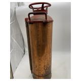 PHISTER SODA ACID FIRE EXTINGUISHER, COPPER BODY,