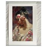 ROYO 'ADOLESCENCIA' SILKSCREEN PRINT, SIGNED, LTD