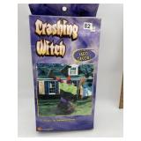 GEMMY INDUSTRIES CRASHING WITCH HALLOWEEN YARD