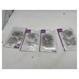 CRAFTER'S COMPANION CLEAR ACRYLIC STAMP SETS,