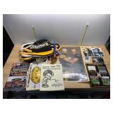 PITTSBURGH STEELERS FAN LOT, KNIT HAT, 8 FT
