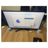 LG 32MA70HY-P DISPLAY MONITOR, DESKTOP SPEAKERS,