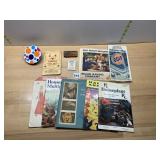 ASSORTED VTG EPHEMERA, CUB SCOUT RECORD, GULF