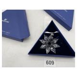 SWAROVSKI CRYSTAL CHRISTMAS ORNAMENT, 2013