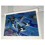 ZU MING HO - 'ISLAND OF THE ORCAS' SERIGRAPH, LTD