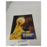 BIG BIRD SESAME STREET SIGNED PHOTOGRAPH,