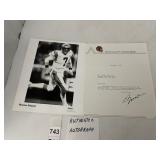 BOOMER ESIASON SIGNED PHOTO W/ CINCINNATI BENGALS