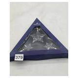 SWAROVSKI CRYSTAL ORNAMENT SET, 2021 SNOWFLAKE