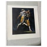 MERV CORNING LTD ED LITHOGRAPH, SUPER BOWL XIV,