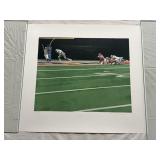 MERV CORNING SUPER BOWL XII LITHOGRAPH,