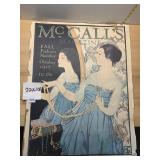 MCCALL'S MAGAZINE OCTOBER 1917 FALL FASHION COVER