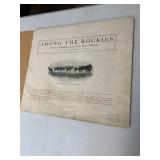 W.H. KISTLER 'AMONG THE ROCKIES' SOUVENIR BOOK,