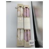 NORTHERN LIGHTS DECORATIVE 12' TAPER CANDLES,