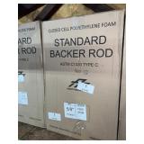 ALCOT PLASTICS STANDARD BACKER ROD, CLOSED CELL