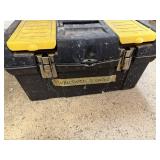 BLACK TOOLBOX W/ WALLPAPER SCRAPERS, ALBION