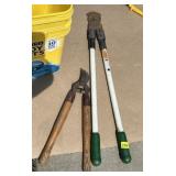 INDUSTRIAL CABLE CUTTERS, WOOD HANDLED PRUNING