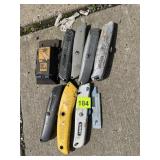STANLEY, HART UTILITY KNIVES W/ BLADE DISPENSER.