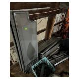 METAL SHELVING UNIT
